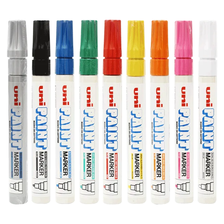 UNI/三菱 油漆笔 PX-20 量程：2.2-2.8mm 颜色：黑色 单位:支