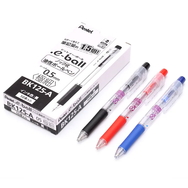 PENTEL/派通 圆珠笔 BK125 颜色：黑色 规格：0.5mm 单位:支