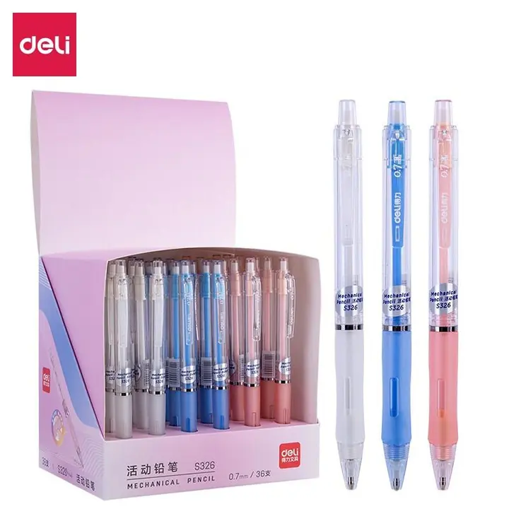 DELI/得力 活动铅笔 S325 颜色：混色 规格：0.5mm 单位:支