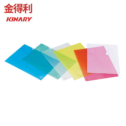 KINARY/金得利 F/C单片文件夹 E355 (透明白) 单位:包