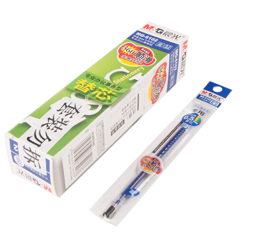 M&G/晨光 中性替芯 MG6102B 蓝 0.5 单位:支
