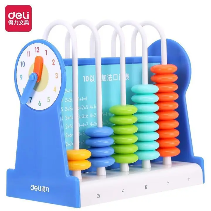 DELI/得力 5行计数器 74314 颜色：蓝色 单位:盒