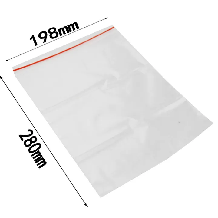DELI/得力 自封袋 3028 尺寸：265×200mm 规格：9号、0.04mm 颜色：透明 包装数：100个 单位:包