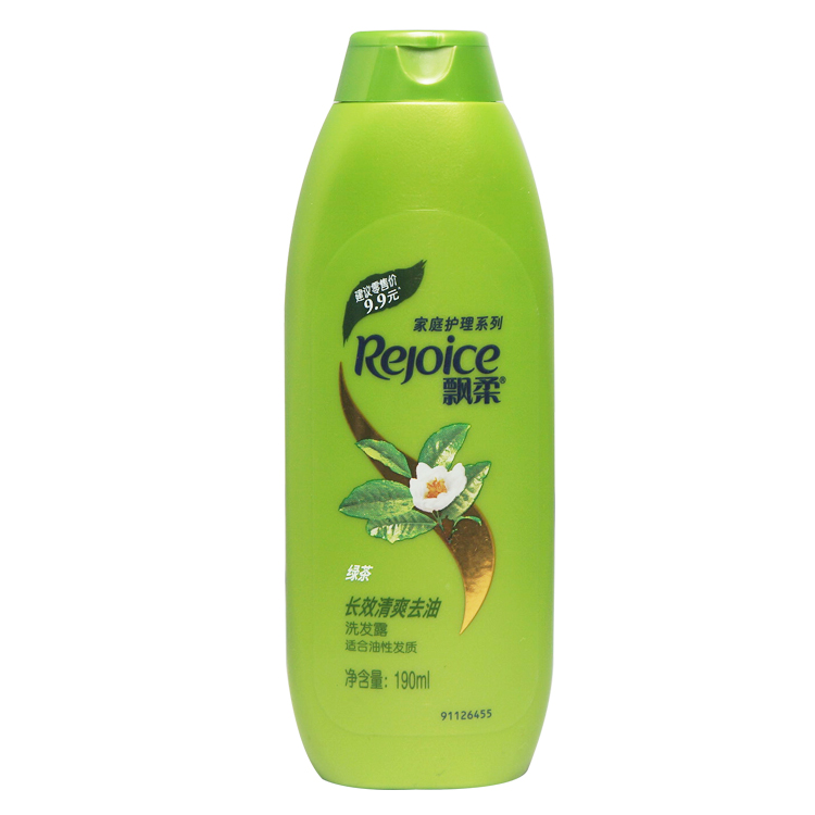REJOICE/飘柔 日常护理双效去油清爽型洗发露 170g 单位:瓶