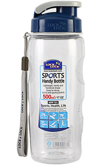 LCLC/乐扣乐扣 运动杯 HPP721 颜色：透明 容量：500ml 单位:个
