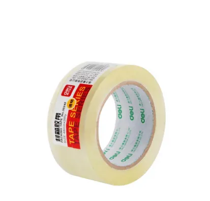 DELI/得力 超市封箱胶带 30249 尺寸：200y×48mm 颜色：透明 单位:卷