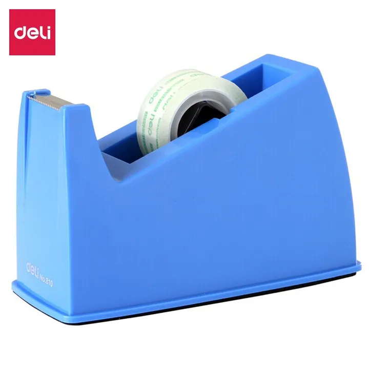 DELI/得力 胶带座 810 适用胶带宽度18mm 颜色随机 单位:只