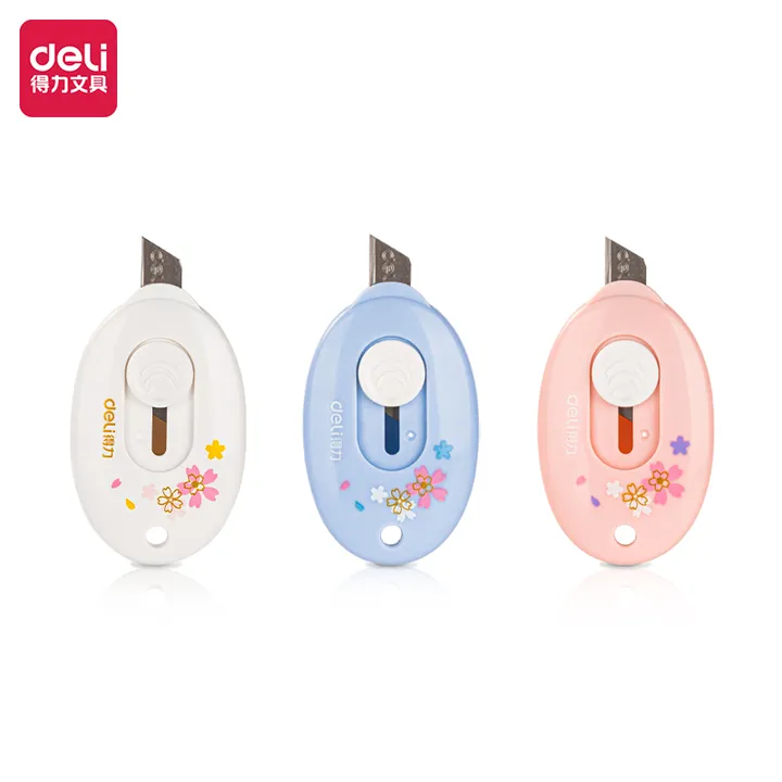 DELI/得力 美工刀 78010 颜色：混色 单位:板