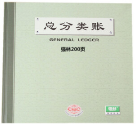 QIANGLIN/强林 乙彩面总分类账 261-C 单位:本