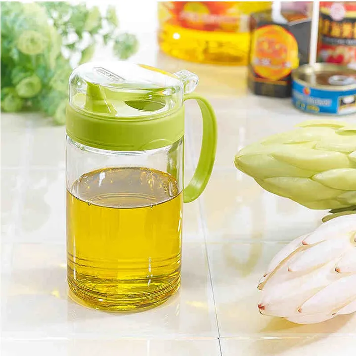 CHAHUA/茶花 玻璃油壶 6001 (绿、蓝颜色随机) 550ml 单位:个