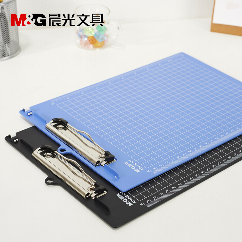 M&G/晨光 竖式板夹 ADM95106 颜色：黑色 规格：A4 单位:个