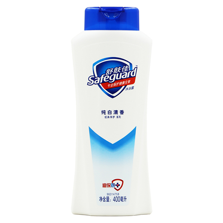 SAFEGUARD/舒肤佳 沐浴露 纯白清香 360ml 单位:瓶