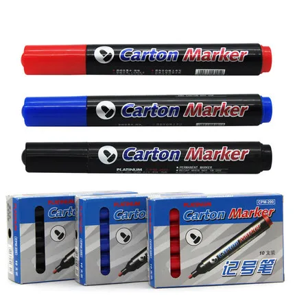 PLATINUM/白金 记号笔 CPM-200 颜色：黑色 单位:支