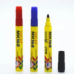 TOYO/东洋 TOYO油性单头记号笔 MK168 颜色:黑色 规格:2.2mm 单位:支