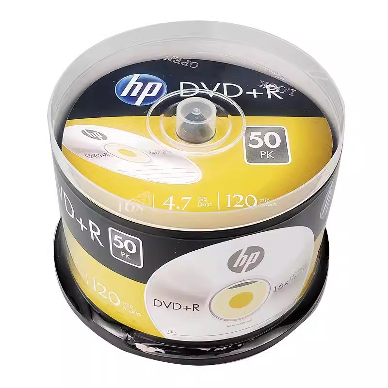 HP/惠普 光盘 DVD+R 16速 4.7GB 办公系列 50片/桶 单位:桶