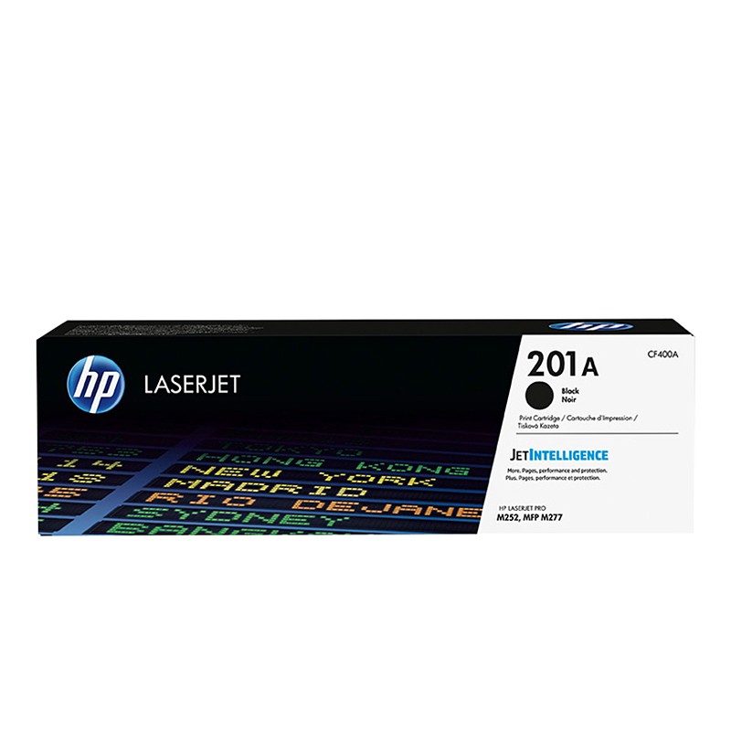 HP/惠普 201A打印硒鼓 CF400A 黑色/鼓粉一体/1420页 适用机型：HP Color LaserJet Pro 200 M252n/M252dw Printer/HP Color LaserJet Pro MFP M277n/M277dw Printer/HP LaserJet Color Pro MFP M274n Printer 单位:个