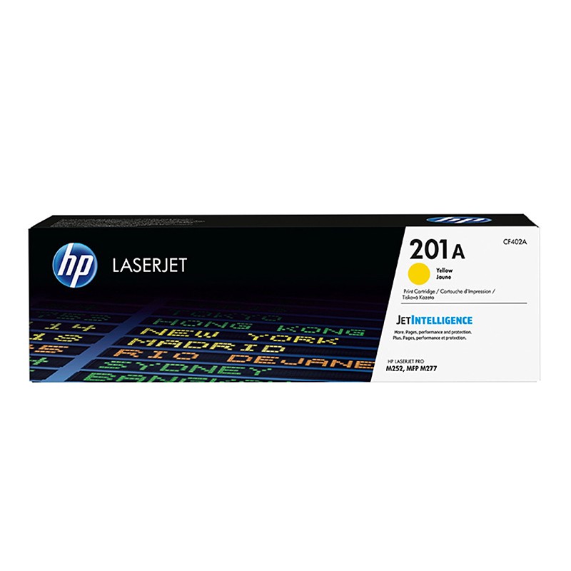 HP/惠普 201A打印硒鼓 CF402A 黄色/鼓粉一体/1330页 适用机型：HP Color LaserJet Pro 200 M252n/M252dw Printer/HP Color LaserJet Pro MFP M277n/M277dw Printer/HP LaserJet Color Pro MFP M274n Printer 单位:个