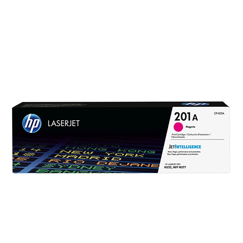 HP/惠普 201A打印硒鼓 CF403A 品红色/鼓粉一体/1330页 适用机型：HP Color LaserJet Pro 200 M252n/M252dw Printer/HP Color LaserJet Pro MFP M277n/M277dw Printer/HP LaserJet Color Pro MFP M274n Printer 单位:个
