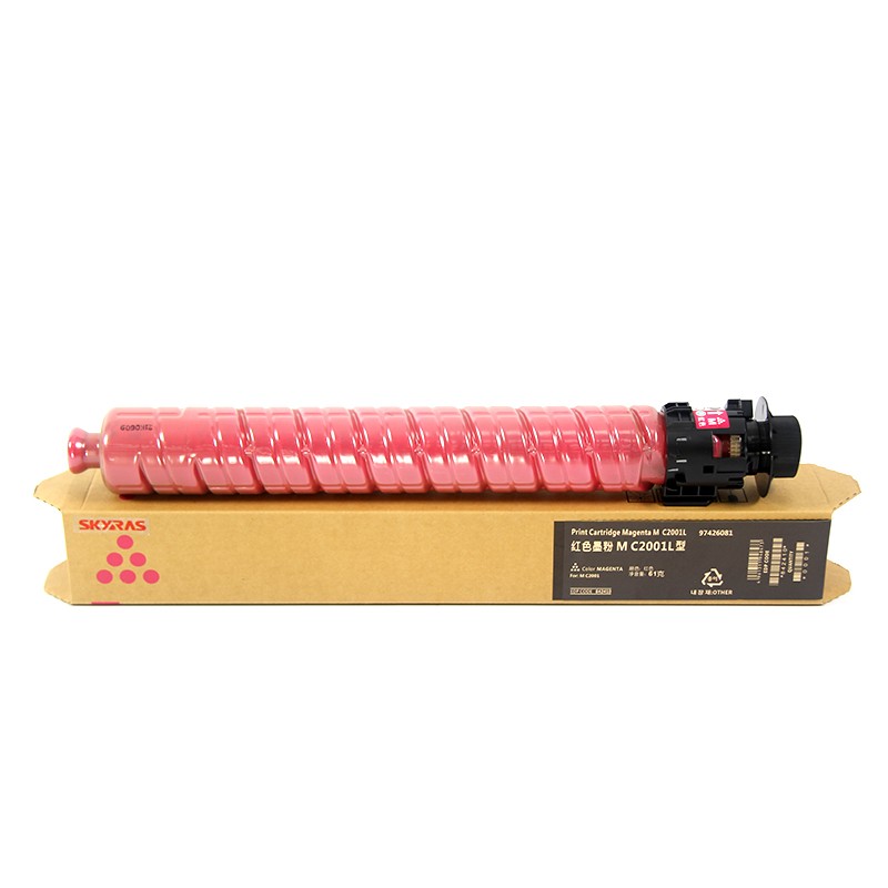 SKYRAS/天之彩 墨粉 MC2001LCM 品红色/4000页 兼容理光MC2001L型(842410) 适用机型：MC2001/MC2000/MC2000EW 单位:个