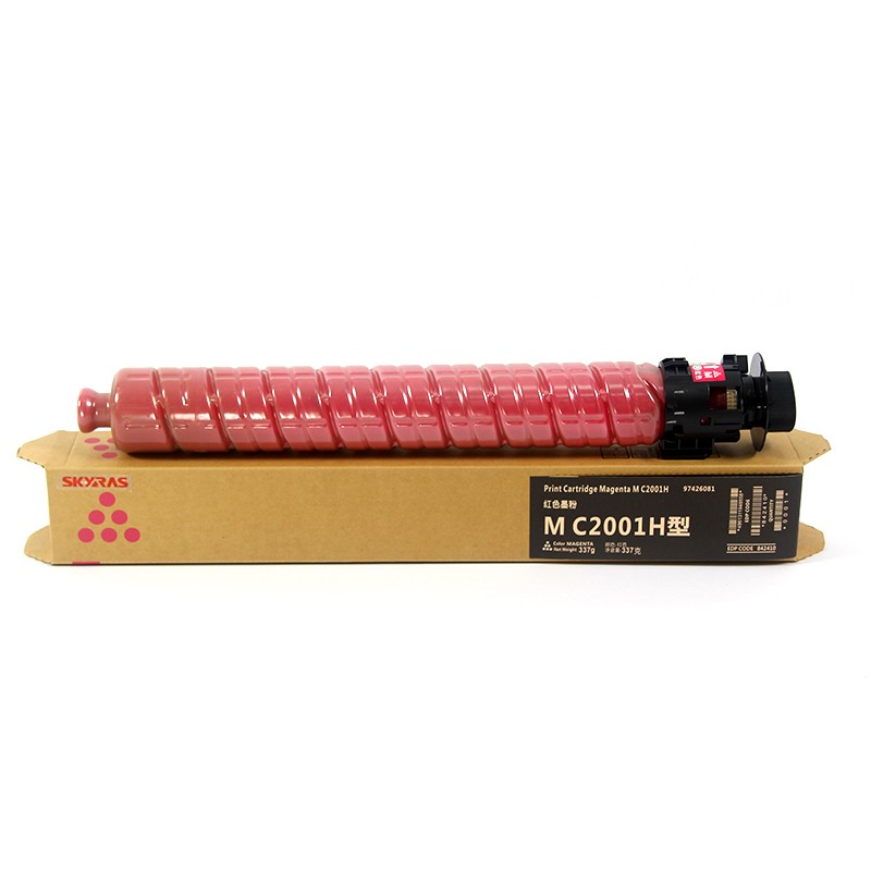 SKYRAS/天之彩 墨粉盒 MC2001HCM (MC2001HCM)品红色/1.7万页 兼容理光MC2001H型(842407) 适用机型：MC2001/MC2000/MC2000EW 单位:个