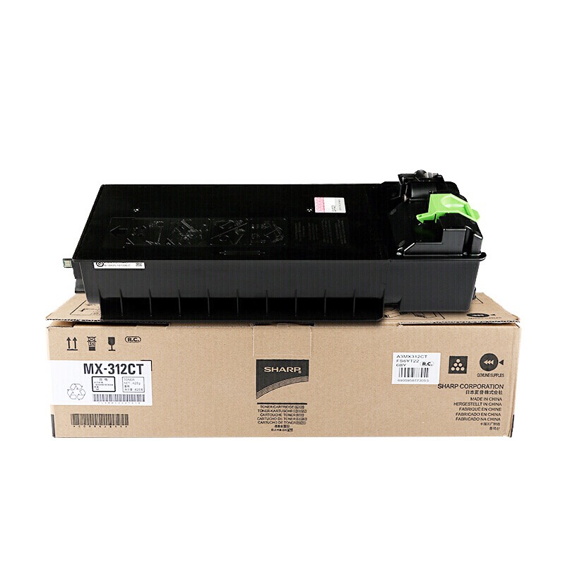 SHARP/夏普 墨粉盒 MX-312CT 黑色/1.5万页 单位:个