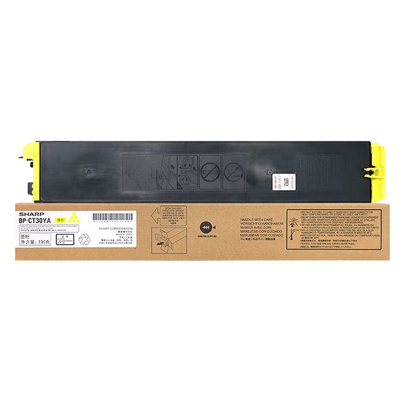 SHARP/夏普 墨粉盒 BP-CT30YA 黄色/1万页 单位:个