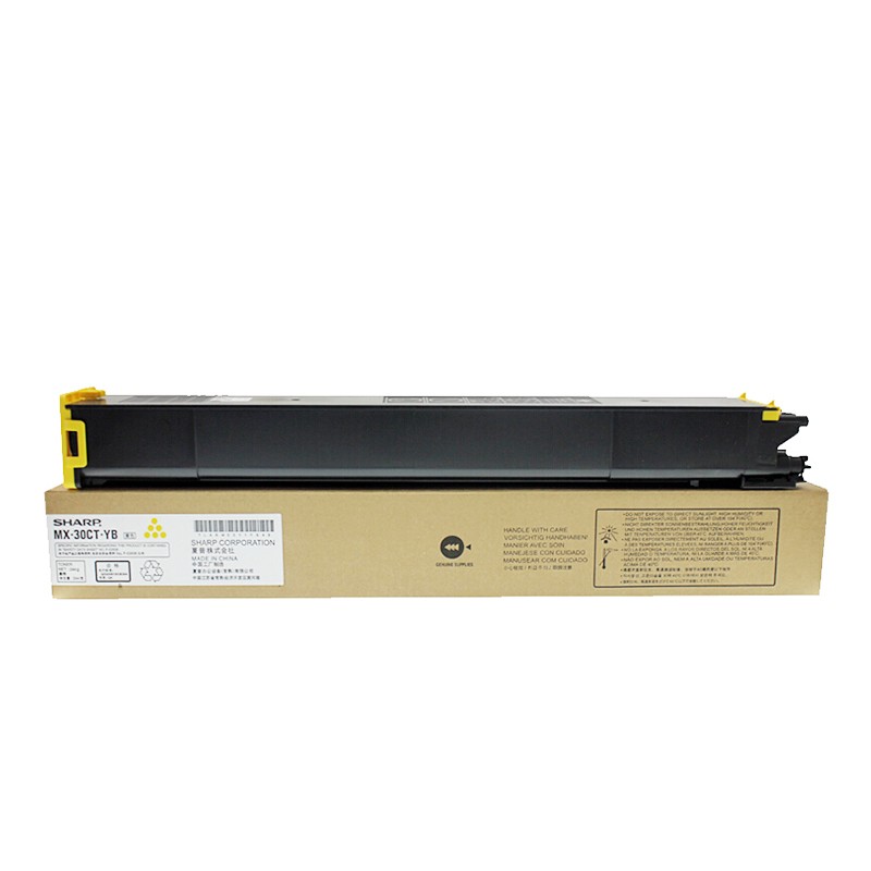SHARP/夏普 墨粉盒 MX-30CT-YB 黄色/1.2万页/244g 单位:个