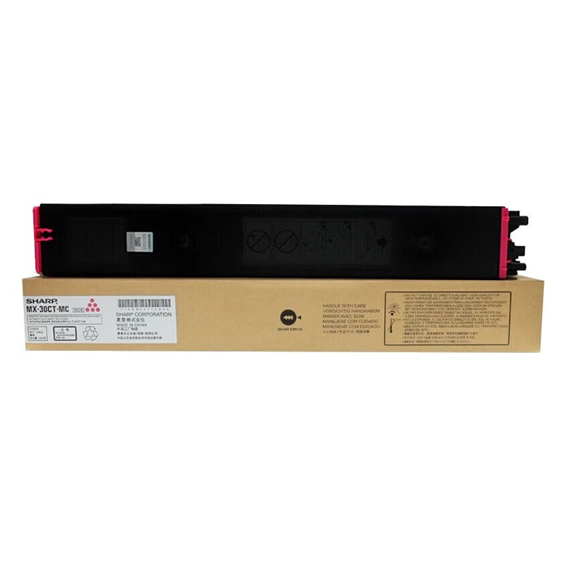SHARP/夏普 墨粉盒 MX-30CT-MC 洋红色/3000页/77g 单位:个