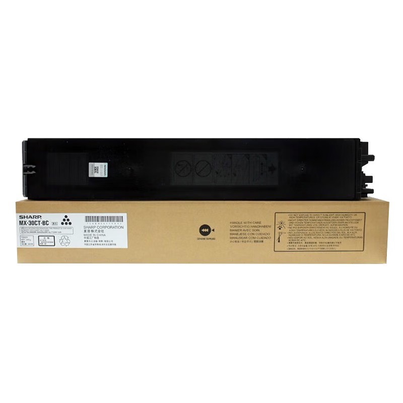 SHARP/夏普 墨粉盒 MX-30CT-BC 黑色/5000页/133g 单位:个