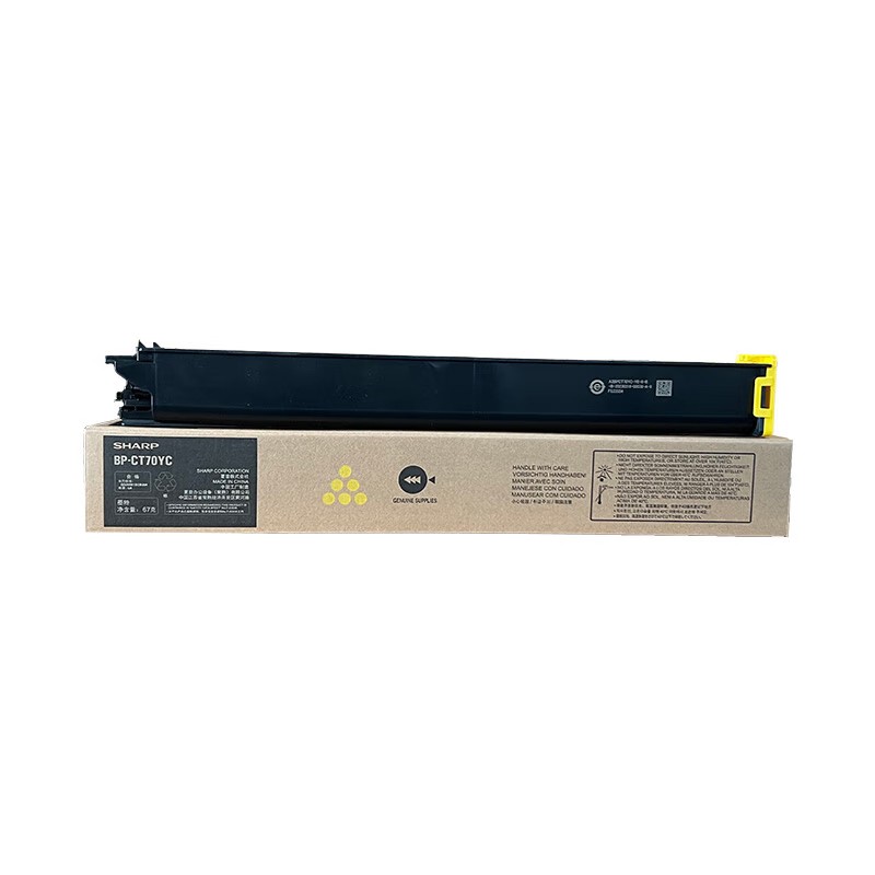 SHARP/夏普 墨粉盒 BP-CT70-YC 黄色/3000页 单位:个