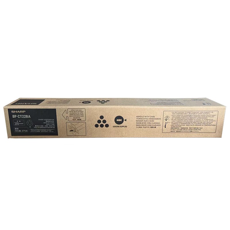 SHARP/夏普 墨粉盒 BP-CT22BA 黑色/1.8万页 单位:个