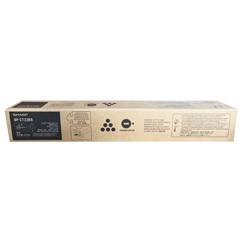 SHARP/夏普 墨粉盒 BP-CT22BB 黑色/4000页 单位:个