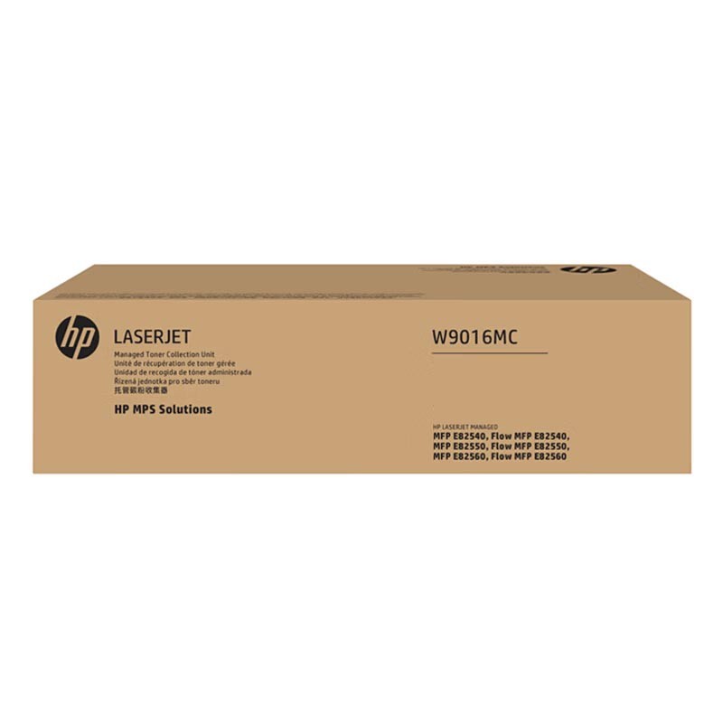 HP/惠普 托管碳粉收集器 W9016MC 30万页 适用机型：HP LaserJet Managed Flow MFP E82540/E82550/E82560/E82650/E82660/E82670/HP LaserJet Managed MFP E82540/E82550/E82560/E82650/E82660/E82670 单位:个
