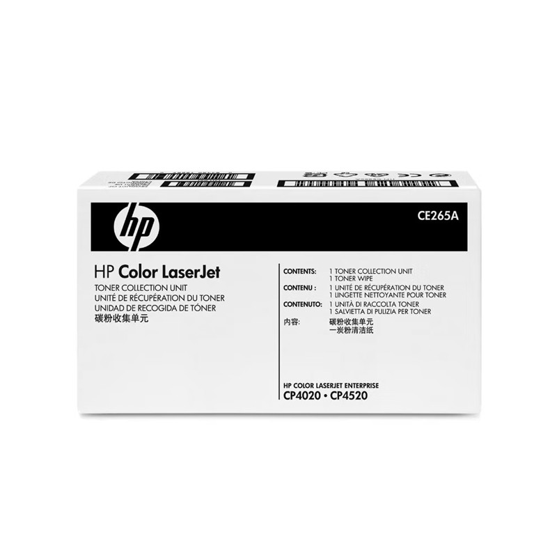 HP/惠普 废粉收集器 CE265A 3.6万页 适用机型：HP Color LaserJet Enterprise CM4540 MFP系列/M651系列/CP4025/CP4525系列/HP Color LaserJet Enterprise MFP M680系列/HP Color LaserJet Enterprise Flow MFP M680系列 单位:个