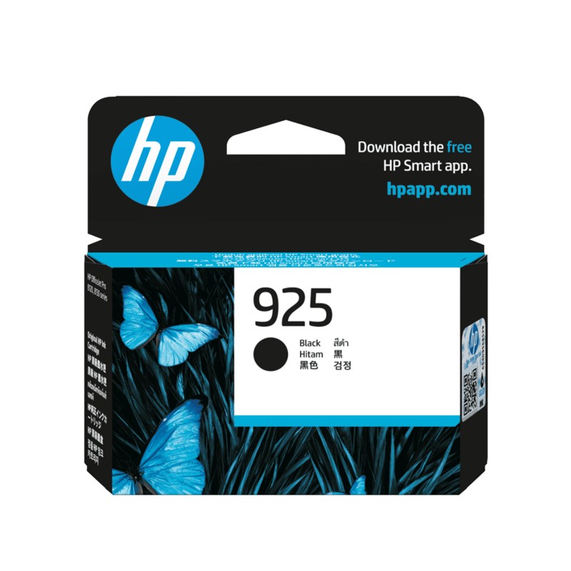 HP/惠普 925墨盒 4K0V9PA 黑色/500页 适用机型：HP OfficeJet Pro 8120 All-in-One Printer 单位:个