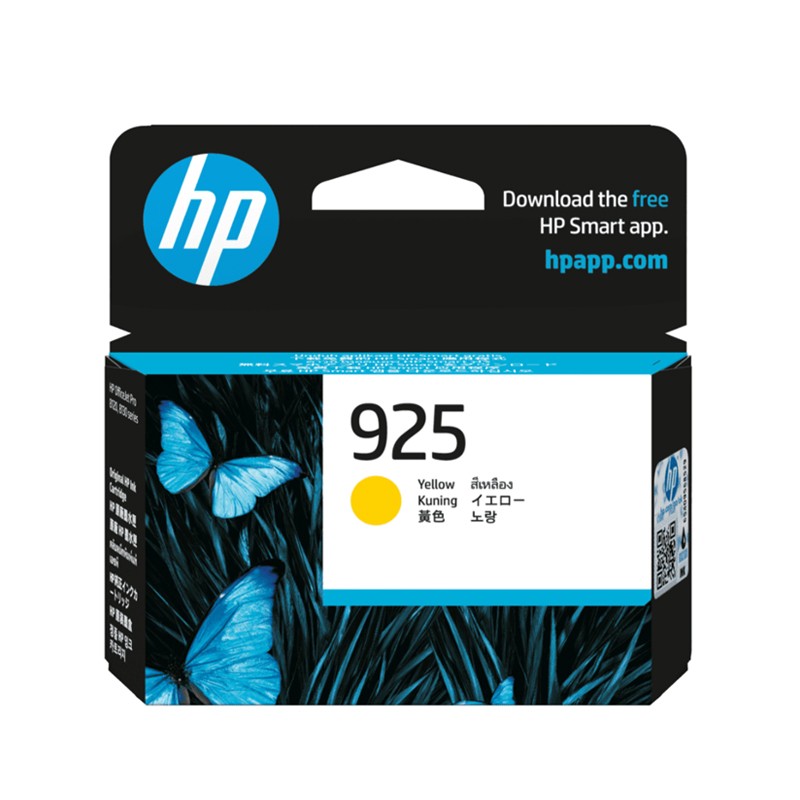 HP/惠普 925墨盒 4K0V8PA 黄色/400页 适用机型：HP OfficeJet Pro 8120 All-in-One Printer 单位:个