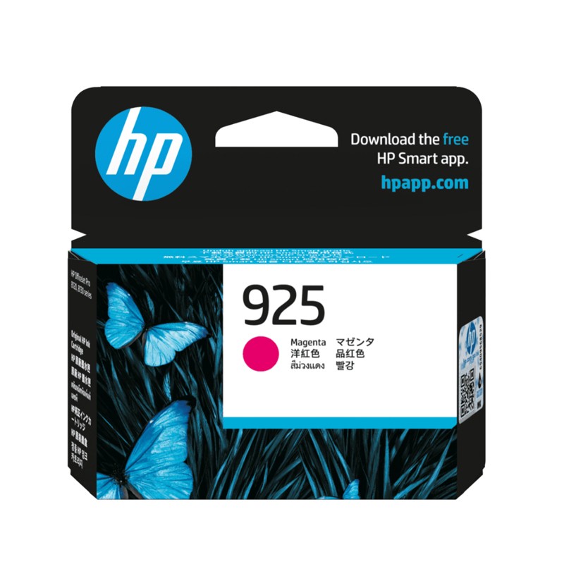 HP/惠普 925墨盒 4K0V7PA 品红色/400页 适用机型：HP OfficeJet Pro 8120 All-in-One Printer 单位:个