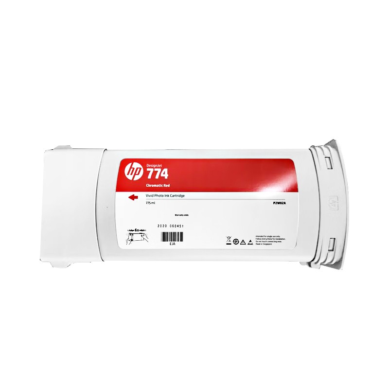 HP/惠普 774墨盒 P2W02A 大红色 适用机型：HP Designjet Z6810 单位:个