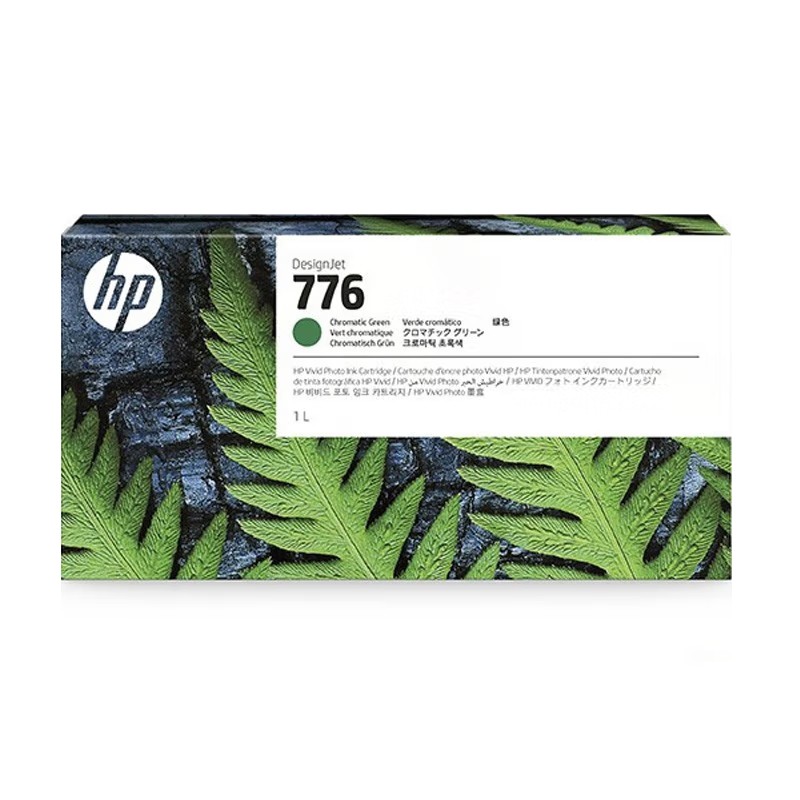 HP/惠普 776B号墨盒 1XB03A 绿色/1000ml 适用机型：HP Designjet Z9+pro 单位:个
