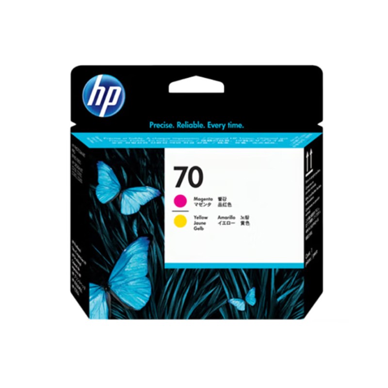 HP/惠普 70打印头 C9406A 品红色+黄色 适用机型：Z2100/Z5200/Z5400/Z3100/Z3200 单位:个