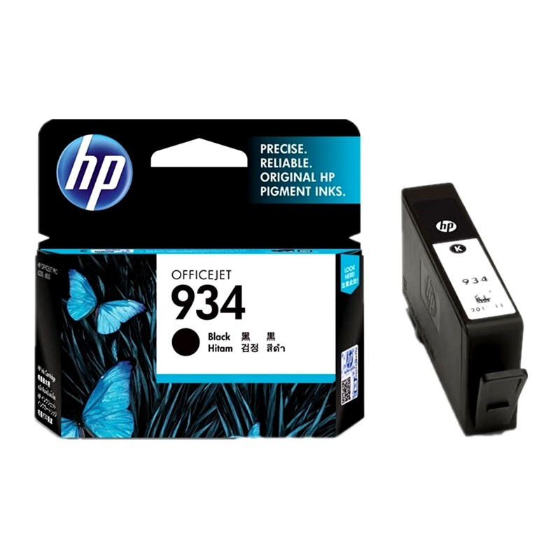 HP/惠普 934墨盒 C2P19AA 黑色/400页 适用机型：HP Officejet Pro 6230 ePrinter/HP Officejet Pro 6830 e-All-in-One Prntr 单位:个