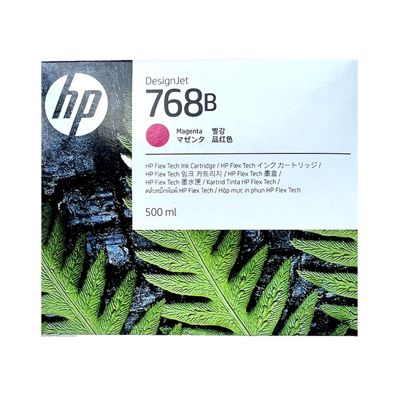 HP/惠普 768B墨盒 4S5B7A 品红色/500ML 适用机型：XL3800 单位:个