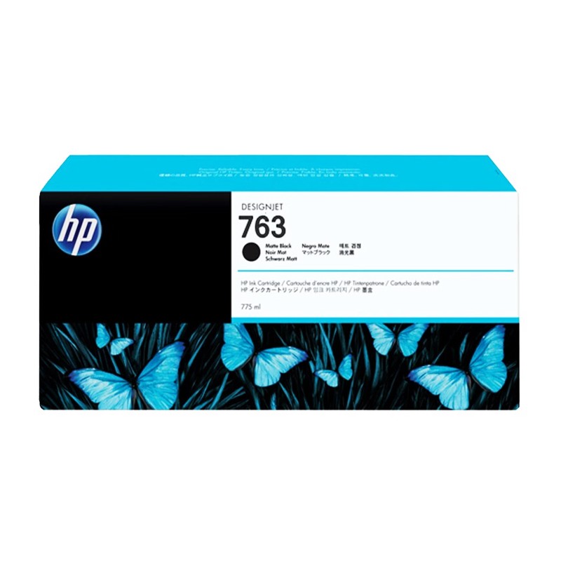 HP/惠普 763墨盒 CN072A 消光黑/775ml 适用机型：HP Designjet T7100/T7200 单位:个
