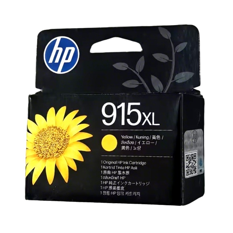 HP/惠普 915XL墨盒 3YM21AA 黄色高容/700页 适用机型：HP OfficeJet Pro 8020 All-in-One Printer/HP OfficeJet 8018 All-in-One Printer 单位:个