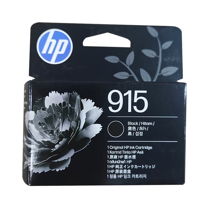 HP/惠普 915墨盒 3YM18AA 黑色/250页 适用机型：HP OfficeJet Pro 8020 All-in-One Printer/HP OfficeJet 8018 All-in-One Printer 单位:个