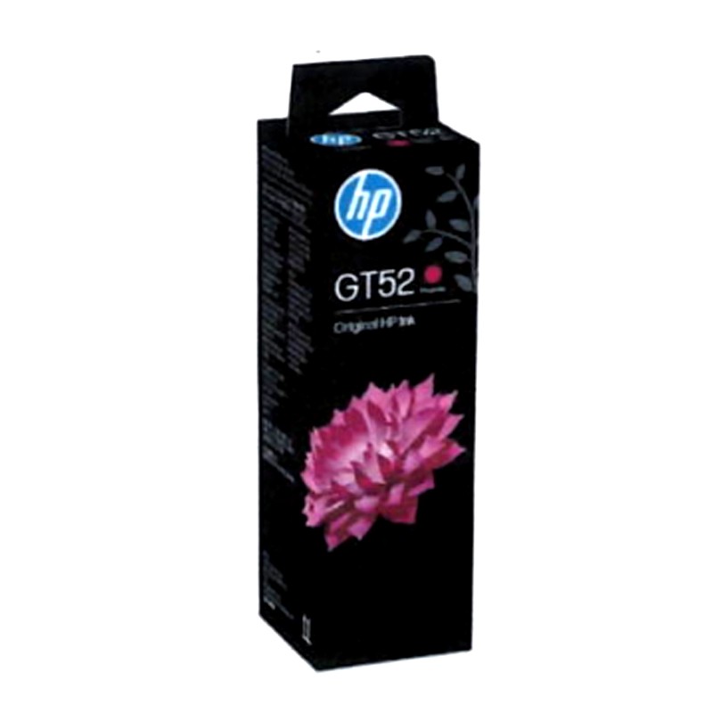 HP/惠普 GT52墨水 M0H55AA 品红/洋红色/70ml/8000页 适用机型：TankWL418/Tank318/Tank118/Tank311/TankWL419/Tank319/TankWL410/Tank310/Tank508/Tank518/Tank511/Tank519/Tank618/Tank531/Tank538/DeskJet GT 5810/GT 5820/Tank675/Tank678/Tank672/Tank676/Tank725/Tank215/Tank726/Tank728/Tank755/Tank758/Tank798/TankWL411/Tank516/Tank585/Tank536/Tank539/Tank510/Tank218/Tank528/Tank525/Tank588/Tank585/Tank582/Tank583/Tank589/Tank599/Tank598/Tank596/Tank595/Tank593/Tank592/Tank5100/Tank580 单位:个