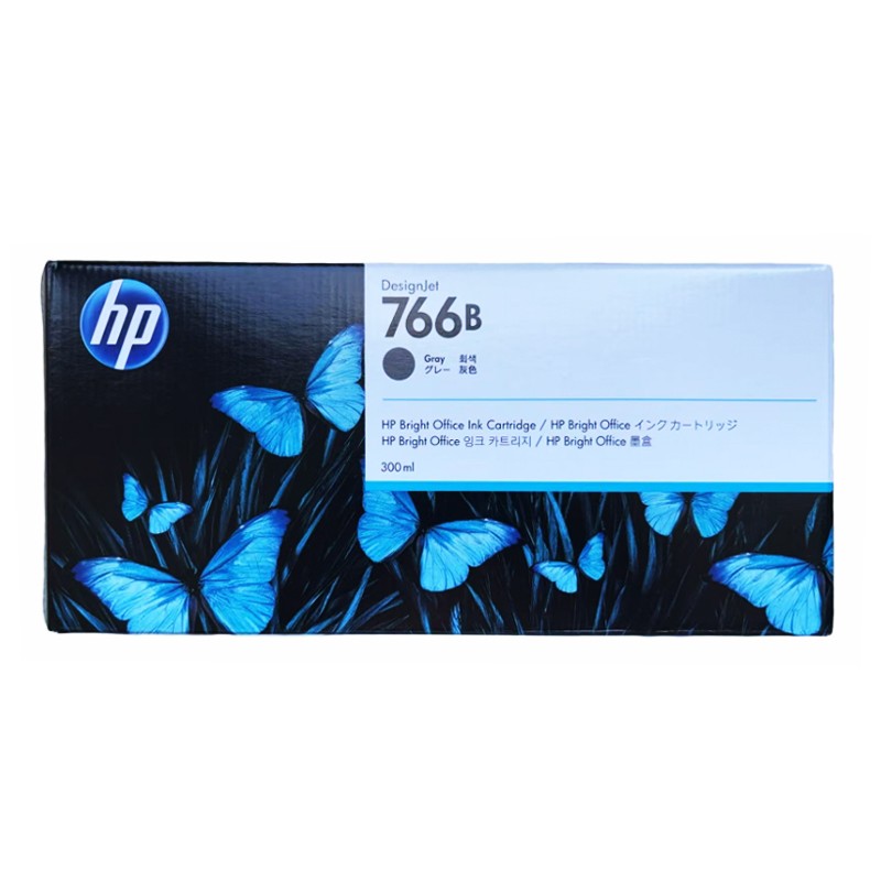HP/惠普 766B墨盒 3ED56A 灰色/300ML 适用机型：XL3600MFP 单位:个