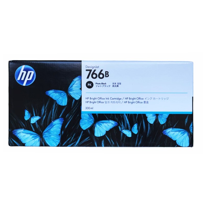 HP/惠普 766B墨盒 3ED55A 照片黑/300ML 适用机型：XL3600MFP 单位:个