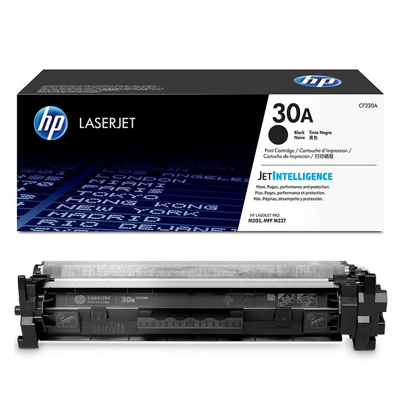HP/惠普 30A打印硒鼓 CF230A 黑色/鼓粉分离/1600页 适用机型：HP LaserJet Pro M203d/M203dn/M203dw Prntr/HP LaserJet Pro MFP M227d/M227sdn/M227fdn/M227fdw Printer 单位:个