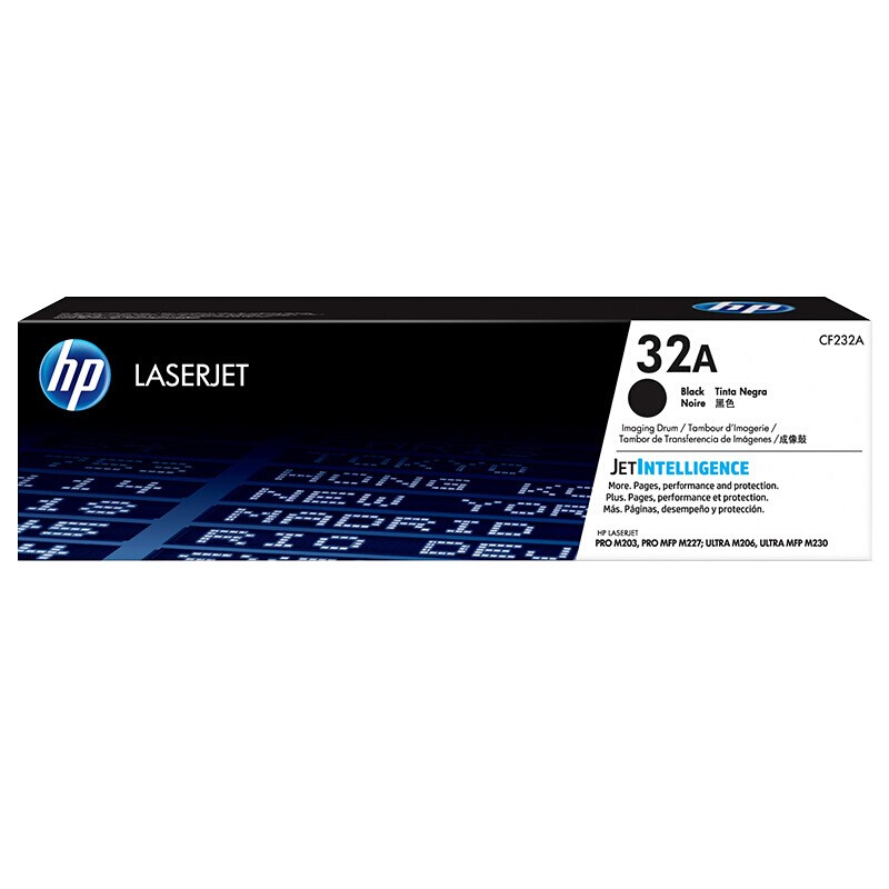 HP/惠普 32A成像鼓 CF232A 黑色/鼓粉分离/23000页 适用机型：HP LaserJet Pro M203d/M203dn/M203dw/ Prntr/HP LaserJet Pro MFP M227d/M227sdn/M227fdn/M227fdw Printer/HP LaserJet Ultra M206dn Printer/HP LaserJet Ultra MFP M230fdw Prntr/HP LaserJet Ultra MFP M230sdn 单位:个